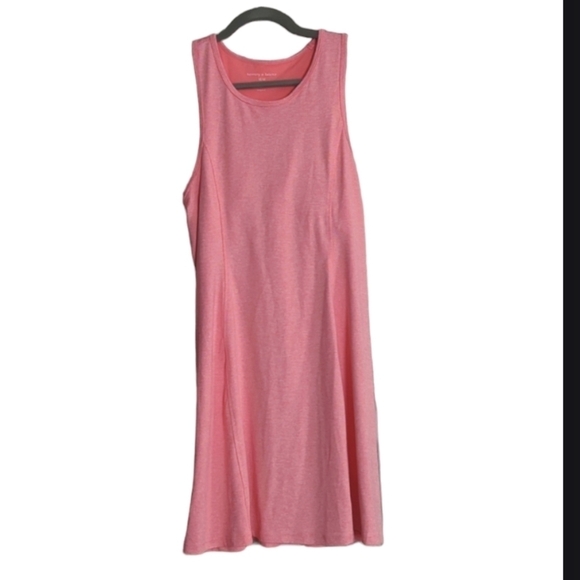 Pink athleisure dress with built in padded bra.Nwot - Picture 1 of 4